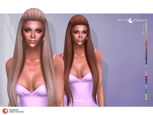 Alpha nightcrawler jasmine - The Sims 4 Custom Content