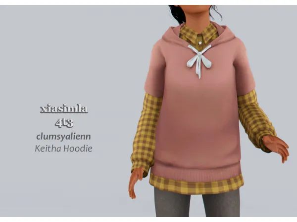 4t3 clumsyalienn Keitha Hoodie - The Sims 3 Custom Content