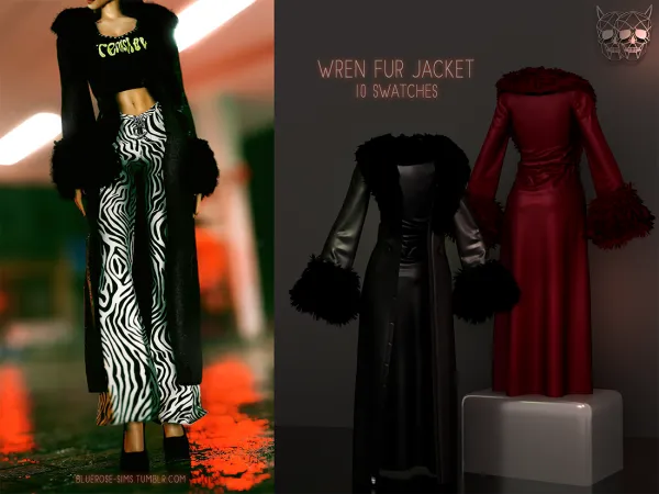 Wren Fur Jacket -BRsims