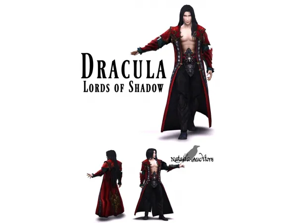 Maxis Match Dracula Lords of Shadow Auditore by simsfinds - The Sims 4 Custom Content
