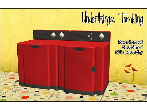 ZeusSims laundry se - The Sims 2 Custom Content