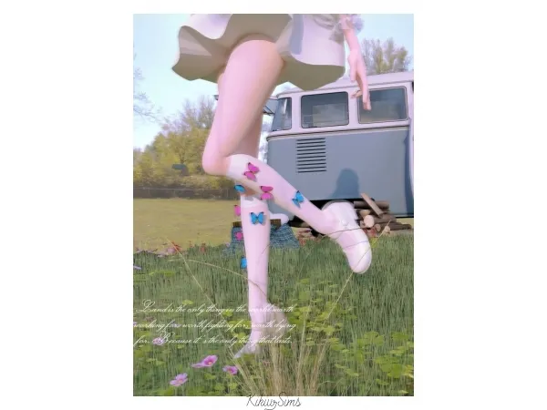 Alpha [KIKIW]Spring outing - The Sims 4 Custom Content