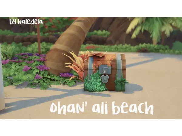 Maxis Match Sulani Beaches by HaleDela - The Sims 4 Custom Content