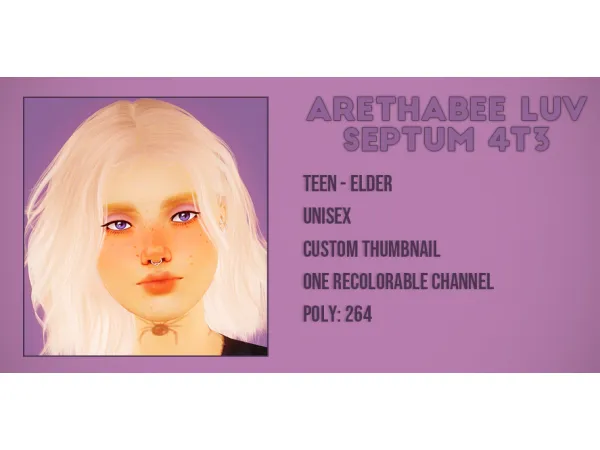 Luv Septum 4t3 - The Sims 3 Custom Content