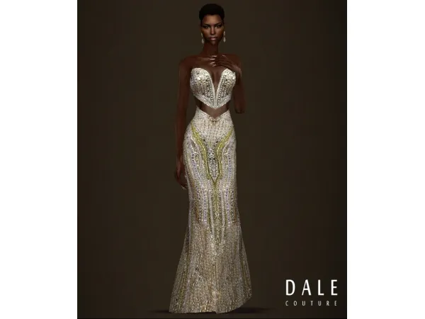 Dales Couture 2022 [ Pageant Gown Collections ] VOL II - The Sims 2 Custom Content