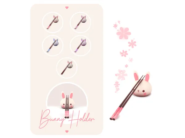 Maxis Match Bunny Holder by airacc - The Sims 4 Custom Content