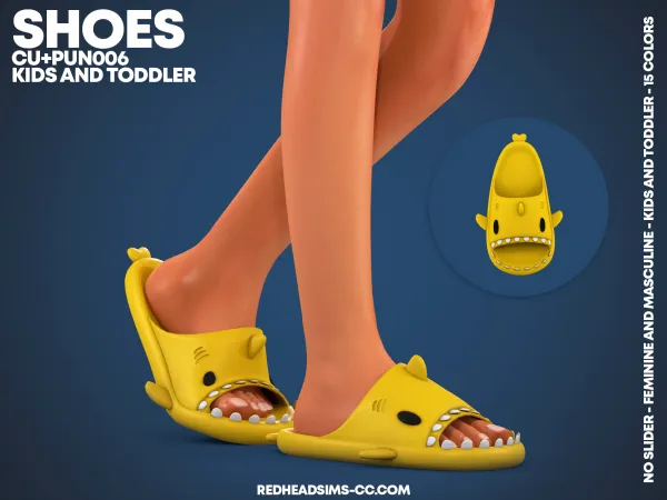 Alpha CUPU SHOES N006 NO SLIDER KIDS AND TODDLER - The Sims 4 Custom Content