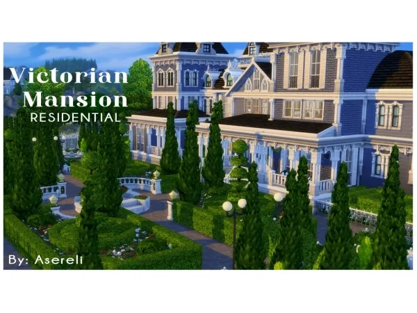 Maxis Match Victorian Mansion - The Sims 4 Custom Content
