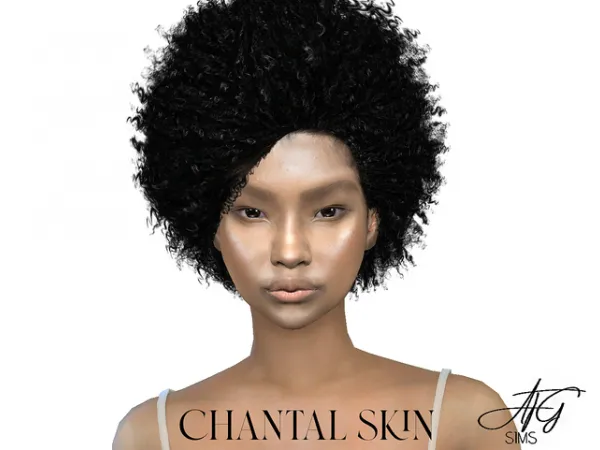 CHANTAL SKIN + BLUSH + LENSES by atgsims4