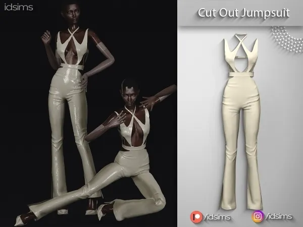 Cut Out Jumpsuit