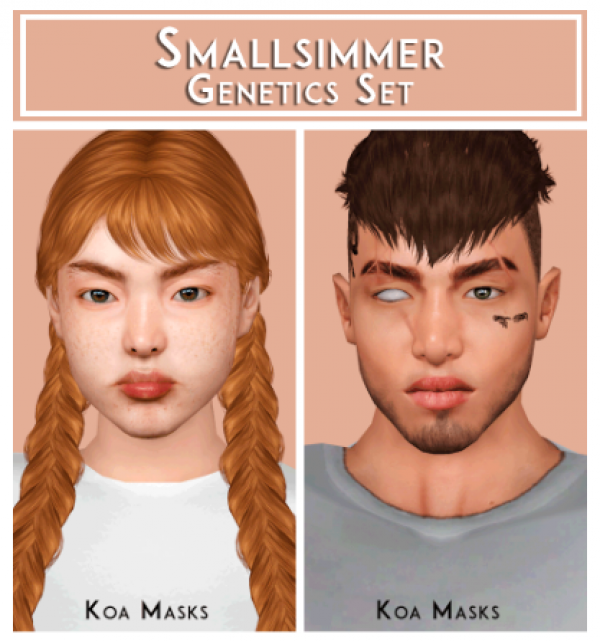 Smallsimmer Genetics Set by simsfinds - The Sims 3 Custom Content