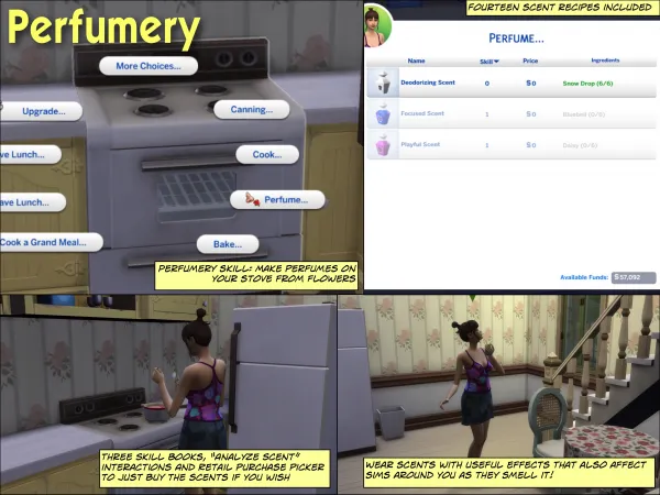 Maxis Match Perfumery Mod by Simsonian Library - The Sims 4 Custom Content