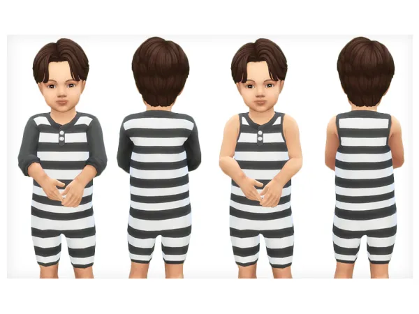 Maxis Match LEONARDO Set by PowLuna - The Sims 4 Custom Content