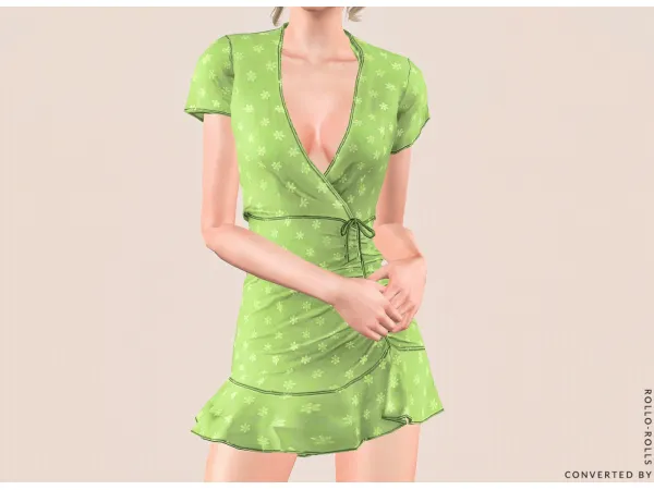 Belaloallure Soraya Dress - The Sims 3 Custom Content