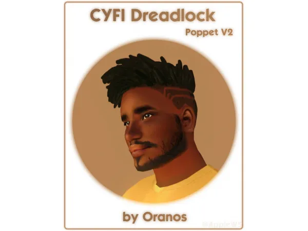 4t2 CYFI Dreadlock Hairstyle by Oranos - The Sims 2 Custom Content