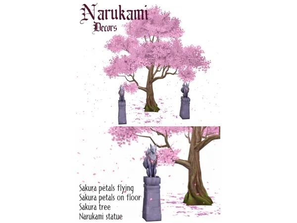 Maxis Match Narukami Decors Auditore by Natalia - The Sims 4 Custom Content