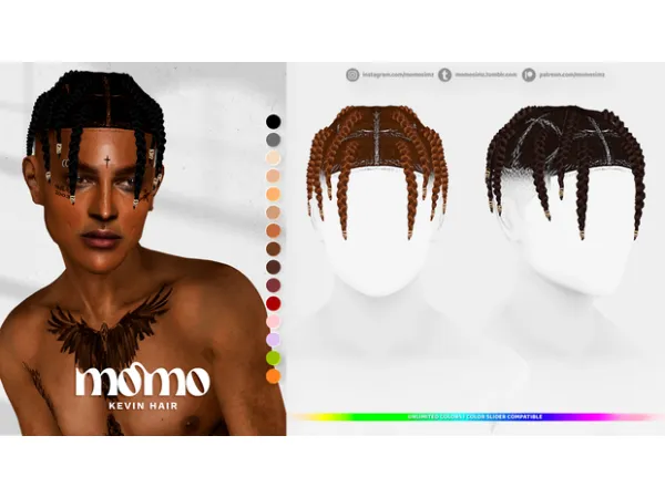 kevin hair by momo