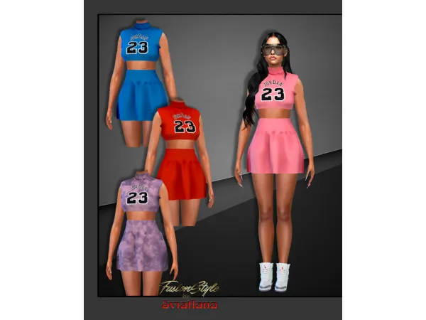 Alpha dress by fusionstylesims4 - The Sims 4 Custom Content