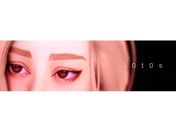 Maxis Match [ Serawis ] Decades Eyebrow Set - The Sims 4 Custom Content