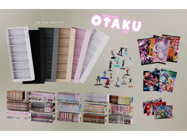 Otaku Set by flirtyghoul