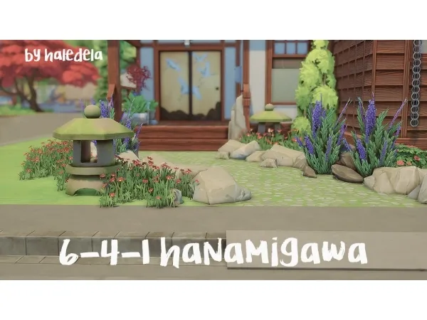 Maxis Match 6 4 1 Hanagiawa by HaleDela - The Sims 4 Custom Content