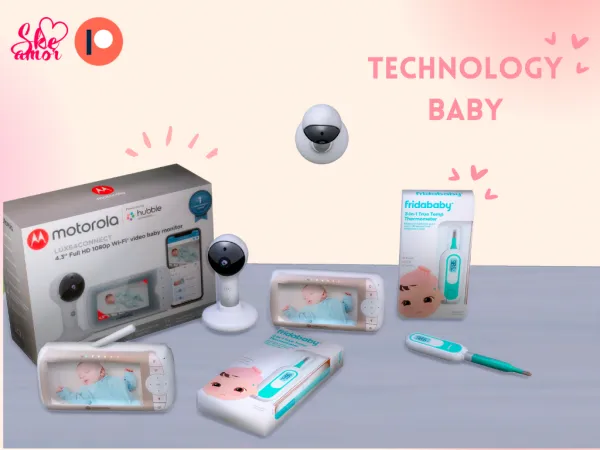 Alpha Technology Baby - The Sims 4 Custom Content