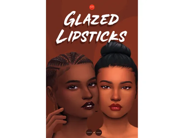 Maxis Match Glazed lipsticks by simsfinds - The Sims 4 Custom Content