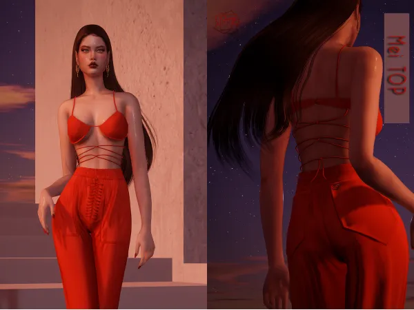 Alpha Mei Top BRsims - The Sims 4 Custom Content