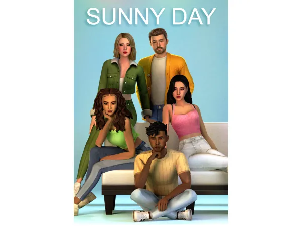 Maxis Match Sunny Day The Simmer by Aladdin - The Sims 4 Custom Content