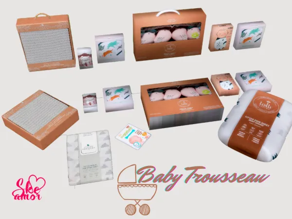 Alpha Baby Trousseau - The Sims 4 Custom Content