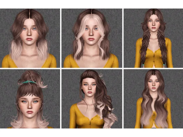 HAIR DUMP 252 LEAHLILLITH - The Sims 3 Custom Content