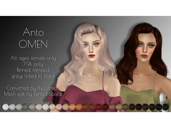 Anto Omen - The Sims 2 Custom Content