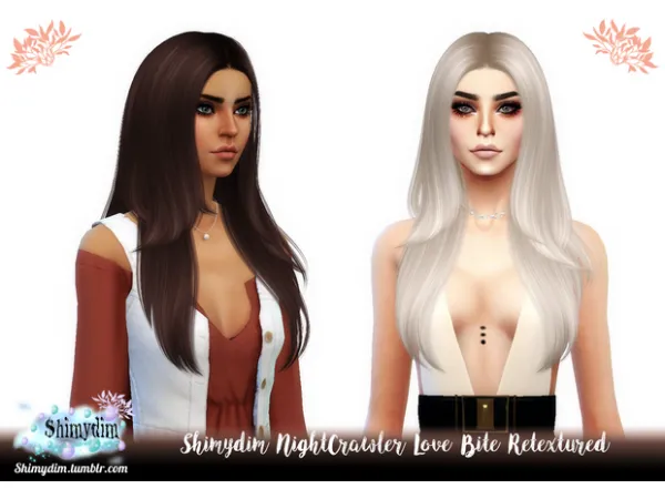 Alpha S4 NightCrawler Love Bite Retexture Naturals Unnaturals by shimydim - The Sims 4 Custom Content