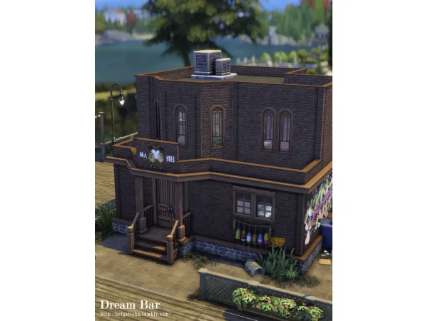 Maxis Match Dream Bar by helgatisha - The Sims 4 Custom Content