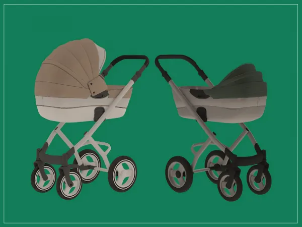Strollers 4t2 - The Sims 2 Custom Content