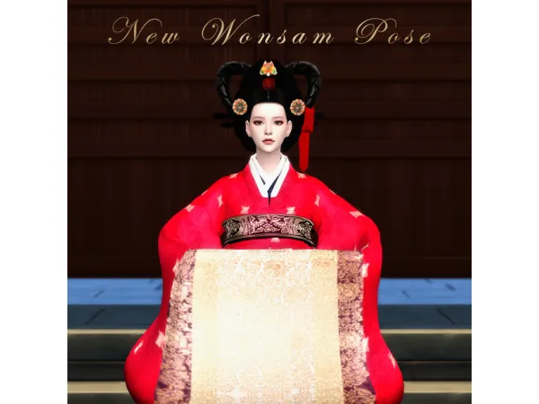 Alpha [Atelier Lena] New Wonsam Pose - The Sims 4 Custom Content