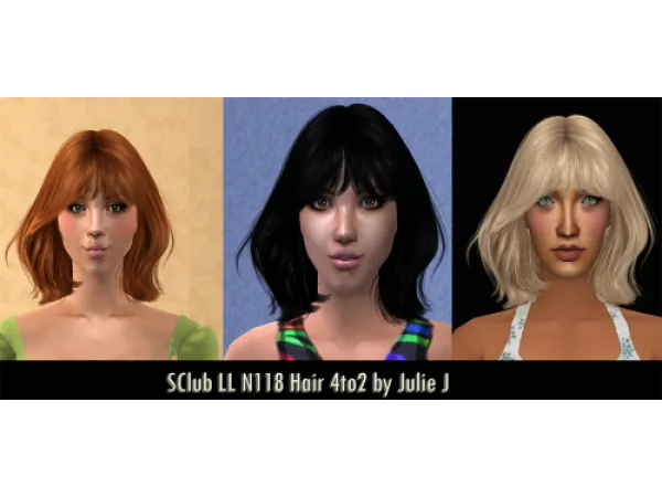 SCLUB LL N118 4TO2 by JULIE J - The Sims 2 Custom Content
