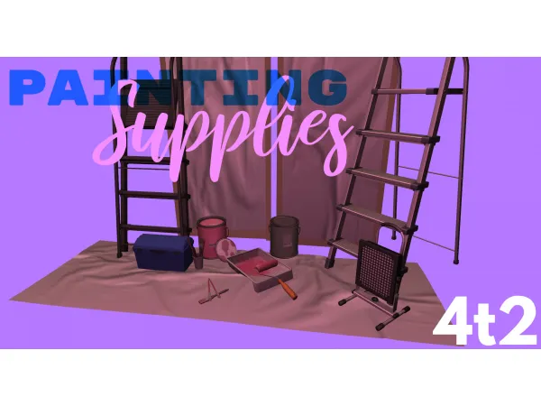 Painting Supplies 4t2 - The Sims 2 Custom Content