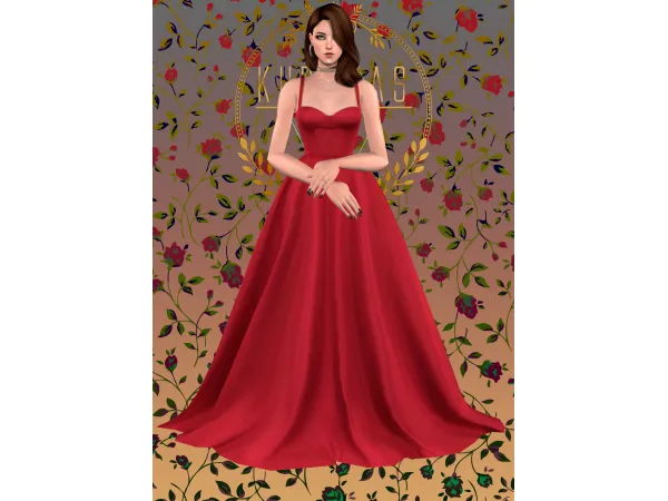 Kurimas4t2ClarissaDress_Sifix - The Sims 2 Custom Content
