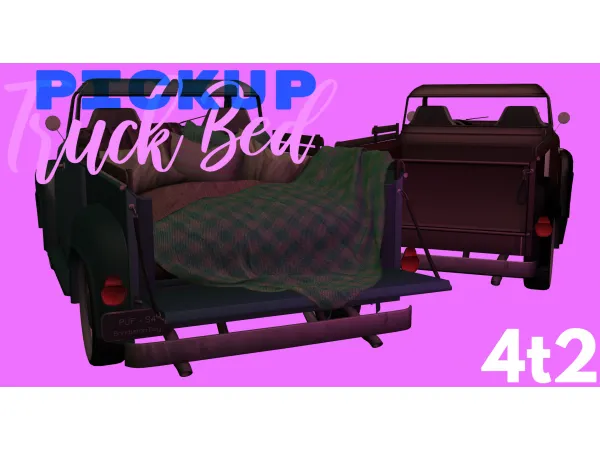 Pickup Truck 4t2 - The Sims 2 Custom Content