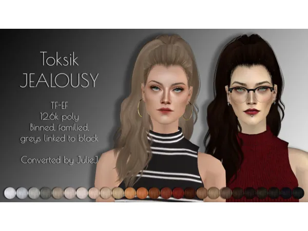 Toksik Jealousy - The Sims 2 Custom Content