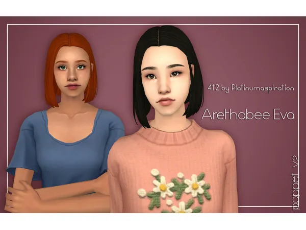 Dump Hair ZIR by SURATAN - The Sims 2 Custom Content
