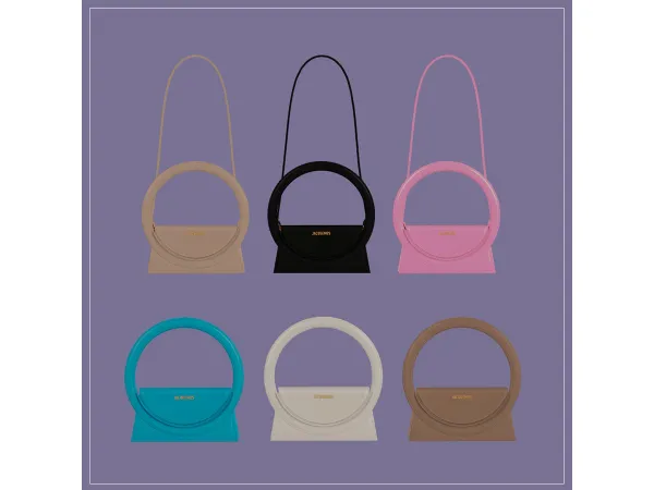 Le Sac Rond Bag - The Sims 2 Custom Content