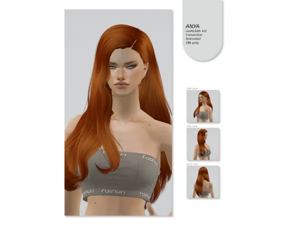 LEAHLILITH LENOK ANYA 4T2 LILROISIN - The Sims 2 Custom Content