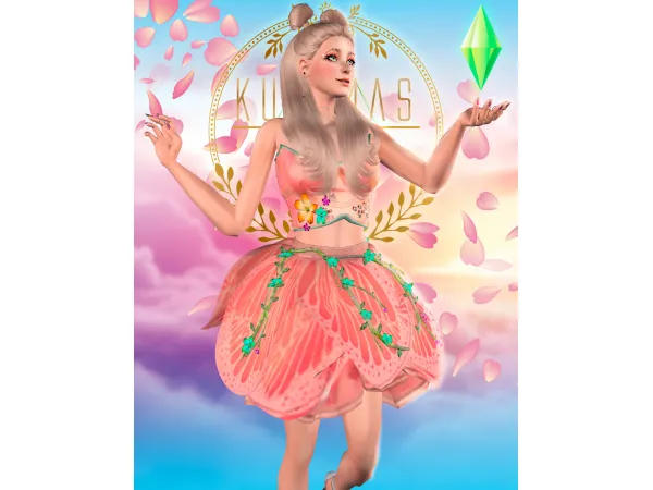 Kurimas4t2NymphaDanaina_DSF - The Sims 2 Custom Content