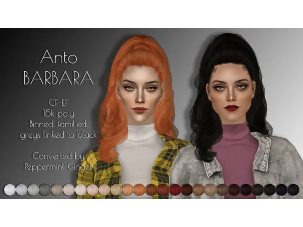 Anto Barbara - The Sims 2 Custom Content