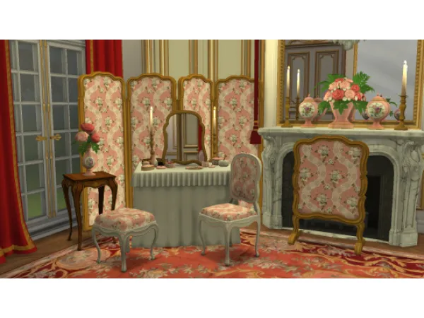 Maxis Match Rococo Boudoir Part I - The Sims 4 Custom Content