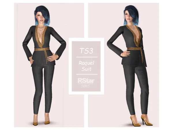 Raquel Suit - The Sims 3 Custom Content