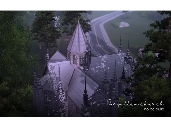 Forgotten Church - The Sims 3 Custom Content