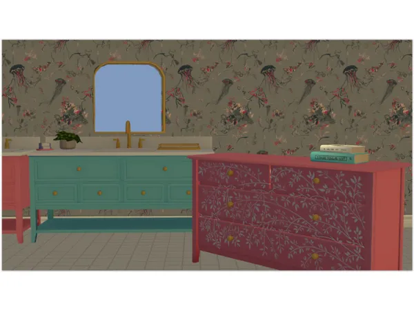 4to2 Magnolia Bathroom Conversions Edits - The Sims 2 Custom Content